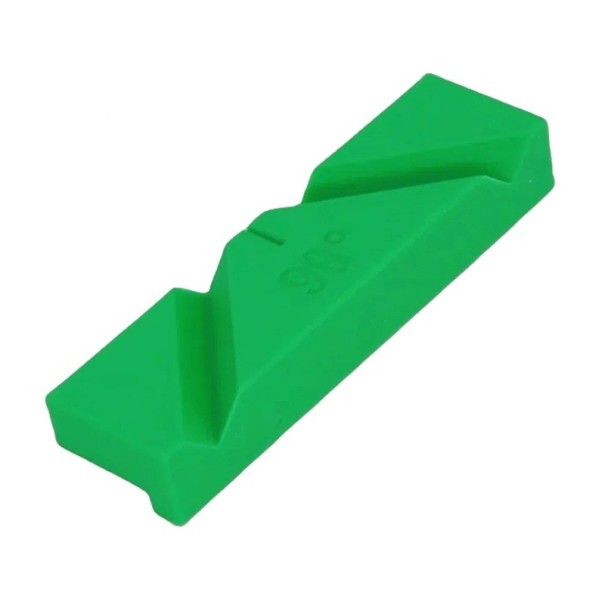 Drill Sharpening Tool for 6 and 8 Inch Bench Grinders 90° Angle Guide 8.1 x 2.9 x 1.2 cm Green for Softer Metals and Plastics in the Workshop 1