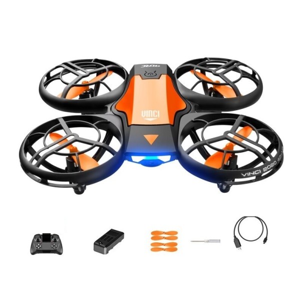 Dron com câmara e acessórios K2627 laranja