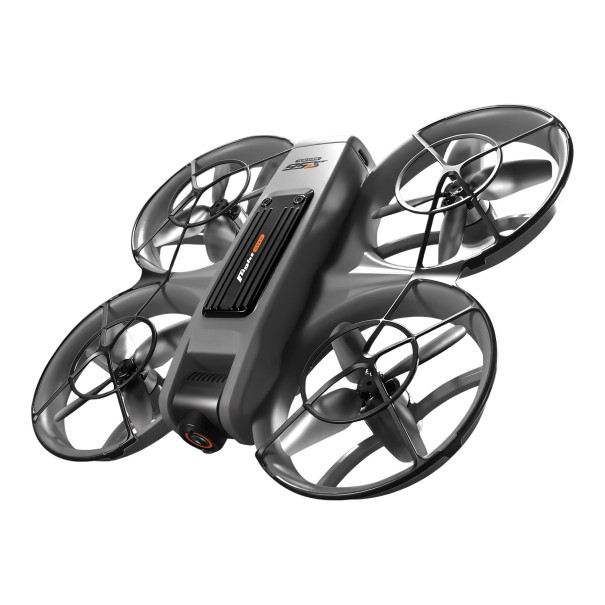 Dron S156 με διπλή κάμερα Φωτογραφία 3840 x 2160 px Τηλεχειριστήριο με οθόνη 12,5 εκ. Χωρίς βούρτσες κινητήρες και οπτική σταθεροποίηση γκρι