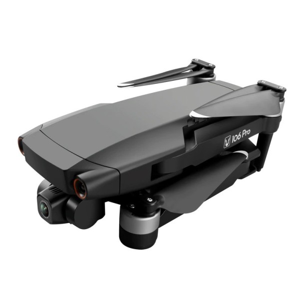 Drone med kamera og GPS sort