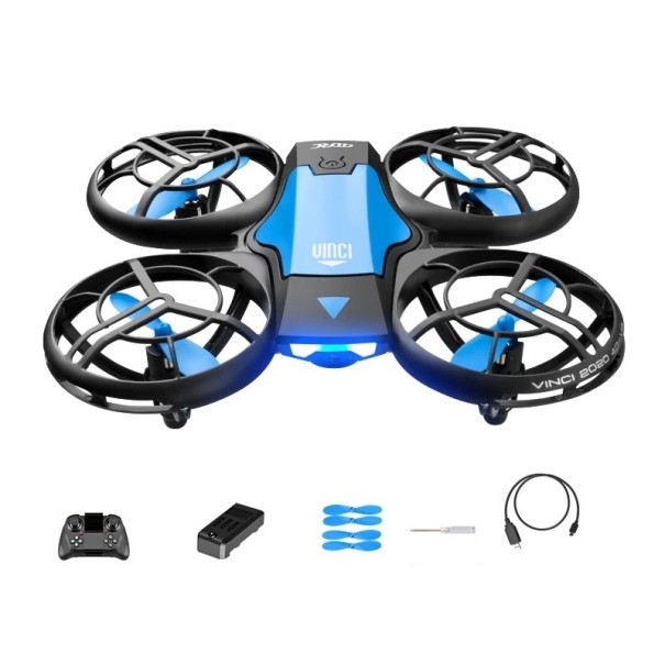 Drone med kamera og tilbehør K2627 blå