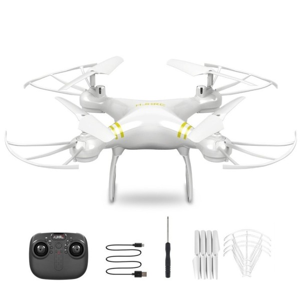 Drone med tilbehør K2636 hvid
