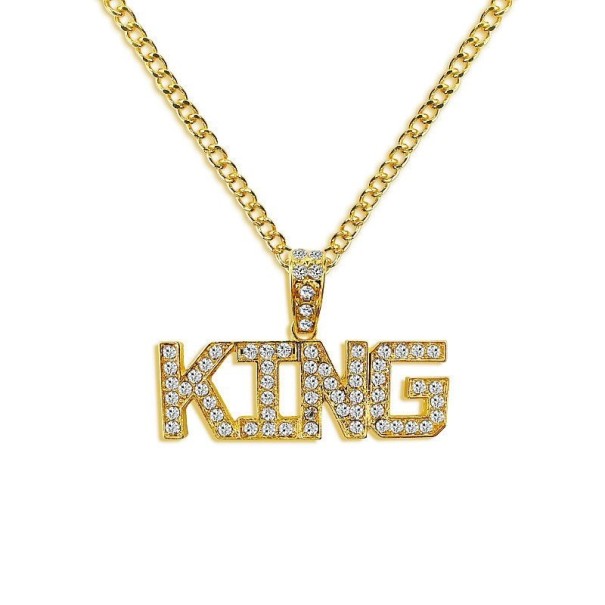 Drottning och kung hänge halsband 2