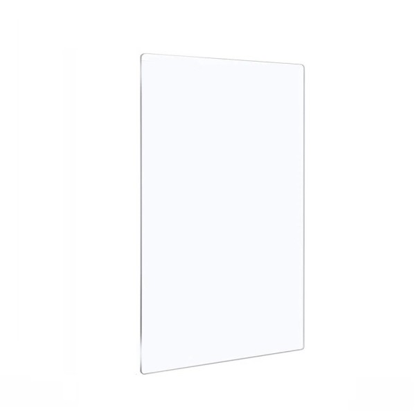Drukplaat voor snijmachine 27,8 x 14,8 cm transparante plastic plaat voor papier en creatieve creaties 1