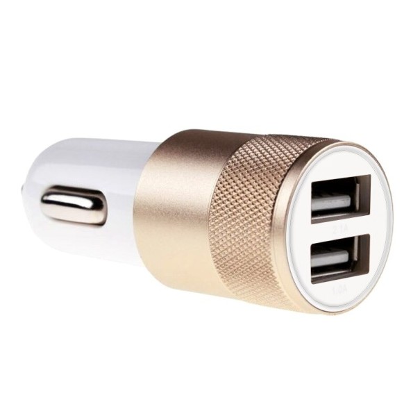 Dual-USB-Autoladegerät K764 golden