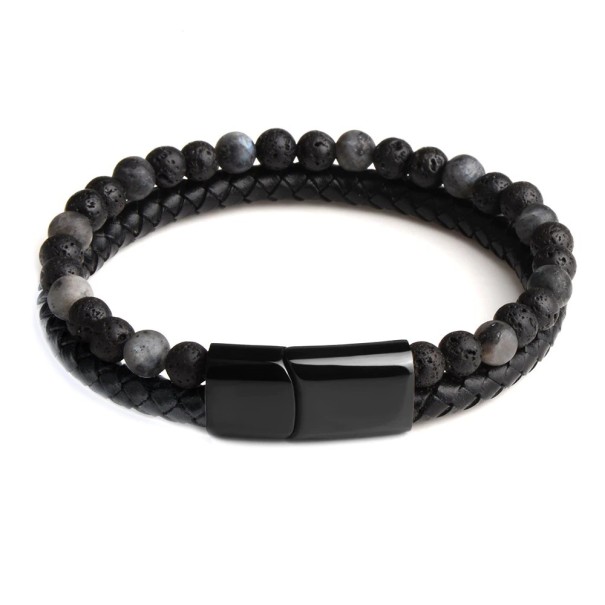 Dubbelarmband för män 20,5 cm 2