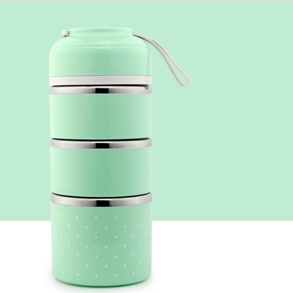 Dubbeldekker lunchbox groen 3