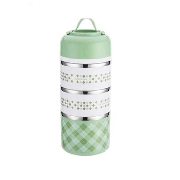 Dubbeldeks lunchbox C136 groen 3