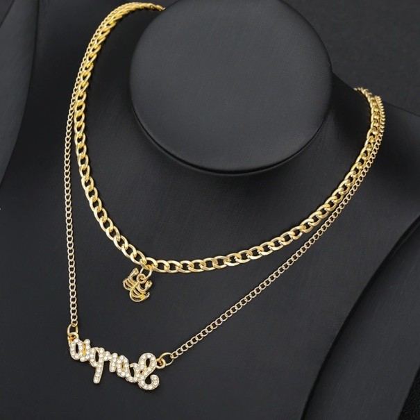 Dubbele sterrenbeeldketting voor dames 10
