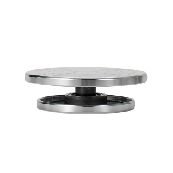Dubbelzijdige aluminium draaiplateau 15 cm Beeldhouwplatform voor keramiek Draaischijf Luilak gereedschap Klei modelleren 1 Dubbelzijdige aluminium draaiplateau 15 cm Beeldhouwplatform voor keramiek Draaischijf Luilak gereedschap Klei modelleren 1