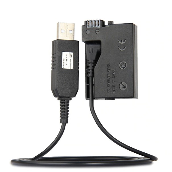 Dummy batterij met USB voedingskabel 1