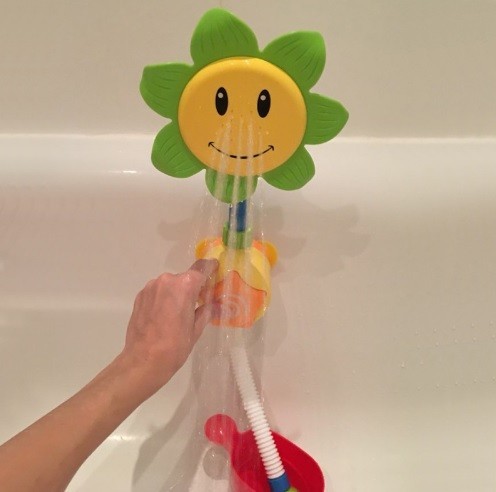 Duș pentru copii în formă de floarea-soarelui 1