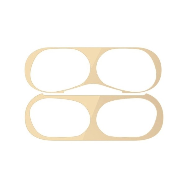 Dust Protection for Apple Airpods gold 3