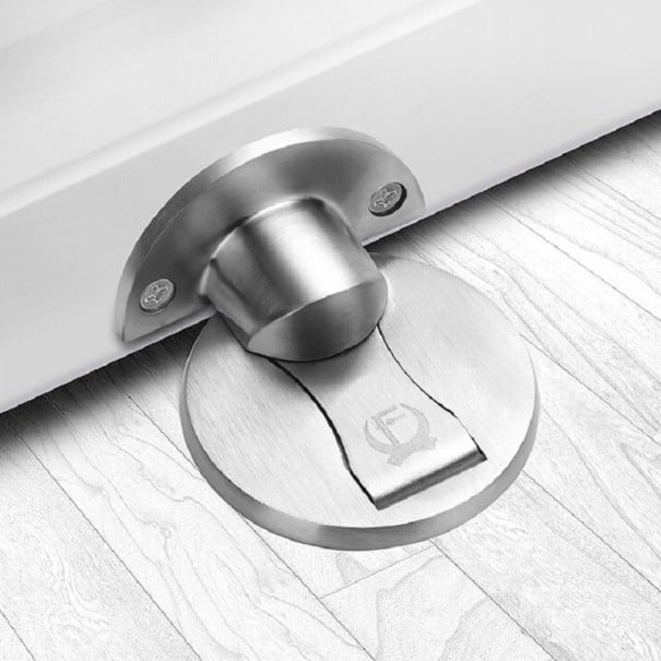 Dveřní magnetická zarážka P3727 stříbrná