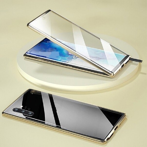 Dwustronna obudowa do Samsung Galaxy Note 10 złoto