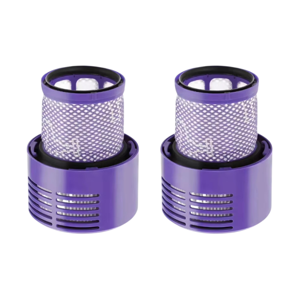 Dyson V10 SV12 Filtr HEPA 2 ks Omyvateľný náhradný filter pre vysávač Príslušenstvo Odolnosť do 105 ℃ Vysoká účinnosť filtrácie 1