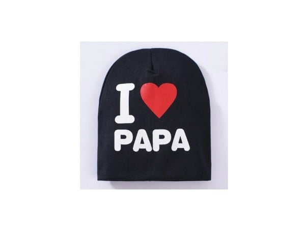 Dziecięca czapka zimowa I LOVE MAMA, I LOVE PAPA 4