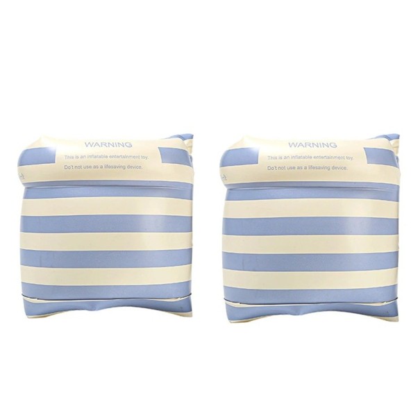 Dziecięcy koło do pływania PVC 17 x 18 cm Nafukiwany pływak dla dzieci i dorosłych Rura do pływania boja basenowe zabawki wodne i rękawki do pływania niebieski