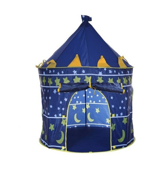 Dziecięcy namiot składany - niebieski 1