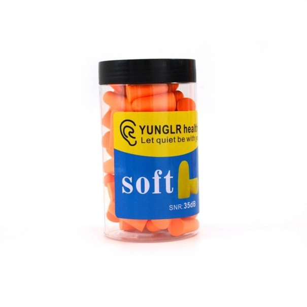 Earplugs 60 pcs orange