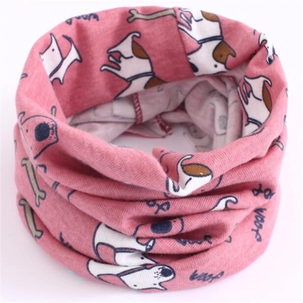 Écharpe d'hiver pour enfants avec différents motifs 4