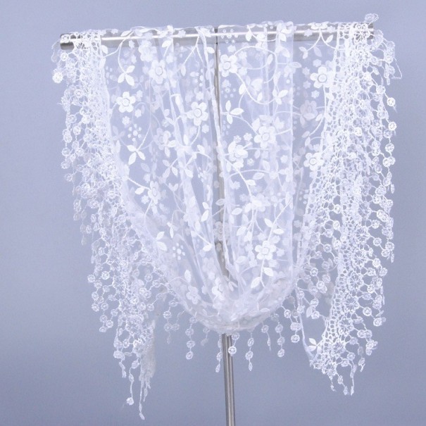 Écharpe élégante pour femmes J3199 blanc