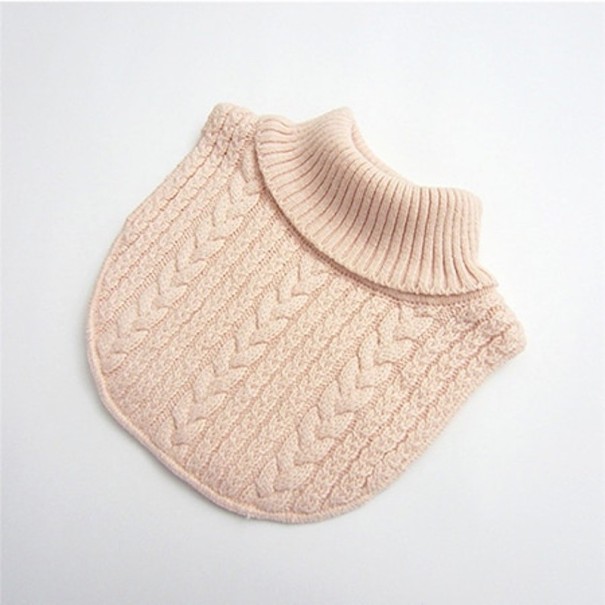 Écharpe en tricot pour enfants rose