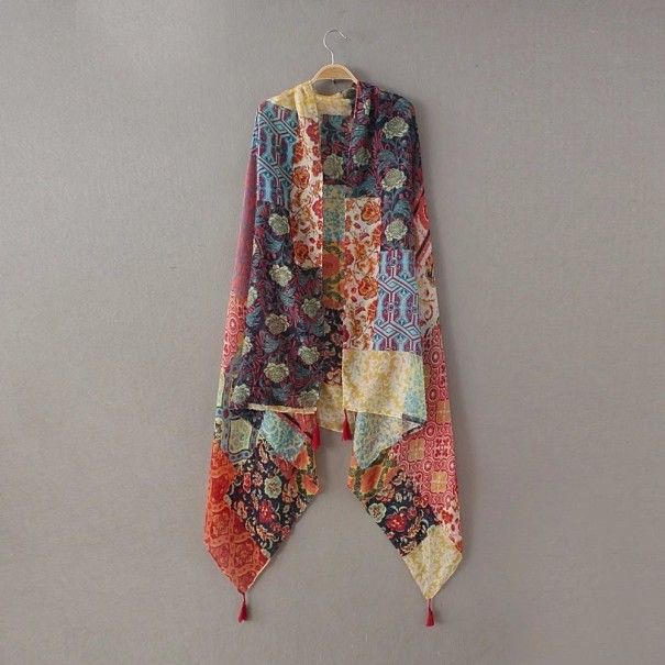 Écharpe femme à motif 1