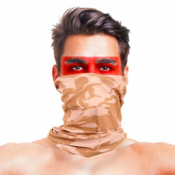 Écharpe pour homme avec motif camouflage 10