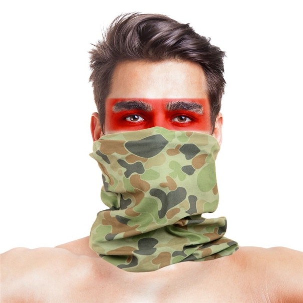 Écharpe pour homme avec motif camouflage 6
