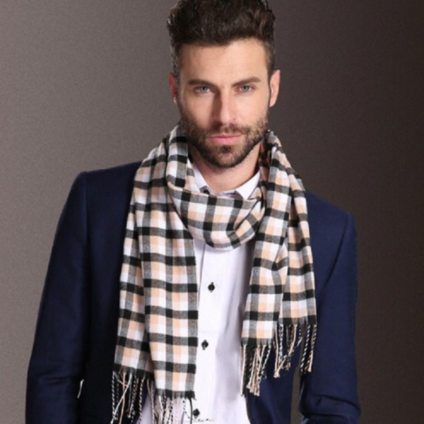 Écharpe pour homme de style européen J758 8