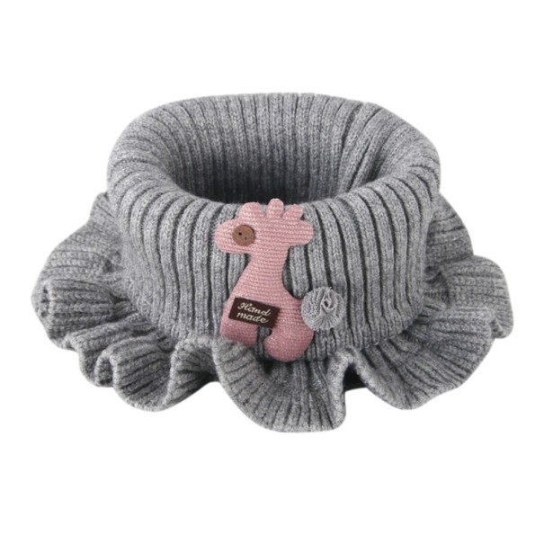 Écharpe tricotée pour enfants A171 gris