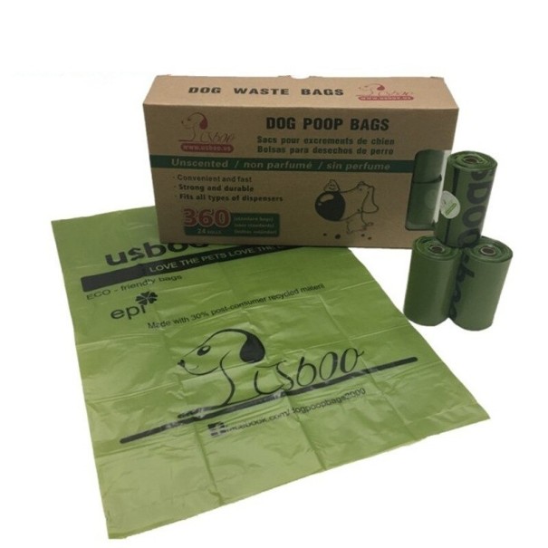 Eco-Friendly Dog Waste Bags 24 Rolls 1