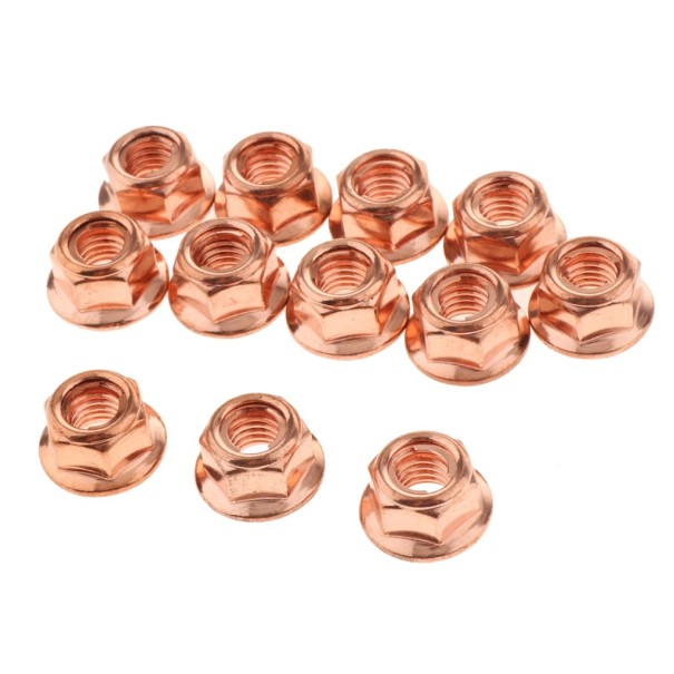 Écrou en cuivre M8 12 pcs 1