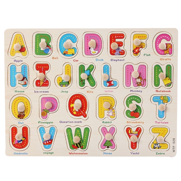Educatieve puzzel voor kinderen 1