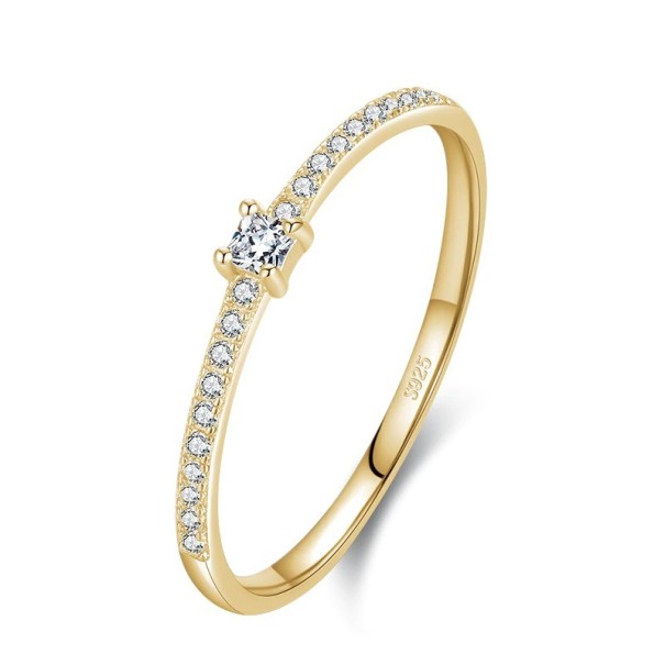 Ehering für Damen golden 5