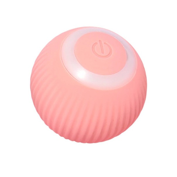 Ein beweglicher Ball für Haustiere rosa