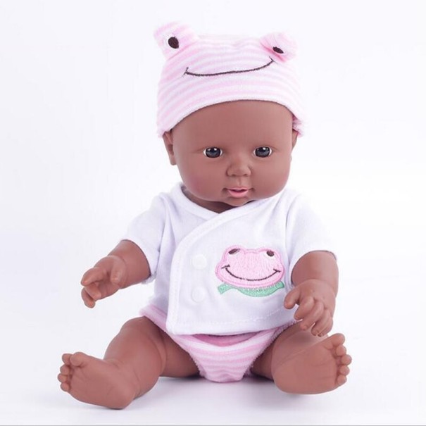 Eksotisk babydukke rosa