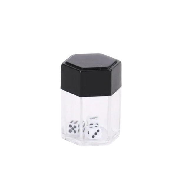 Eksploderende terninger 5 x 3 x 3 cm magisk legetøjstrick med at bryde i 4 terninger. Sjov børnepranke. Rekvisit til trylleshow. 1