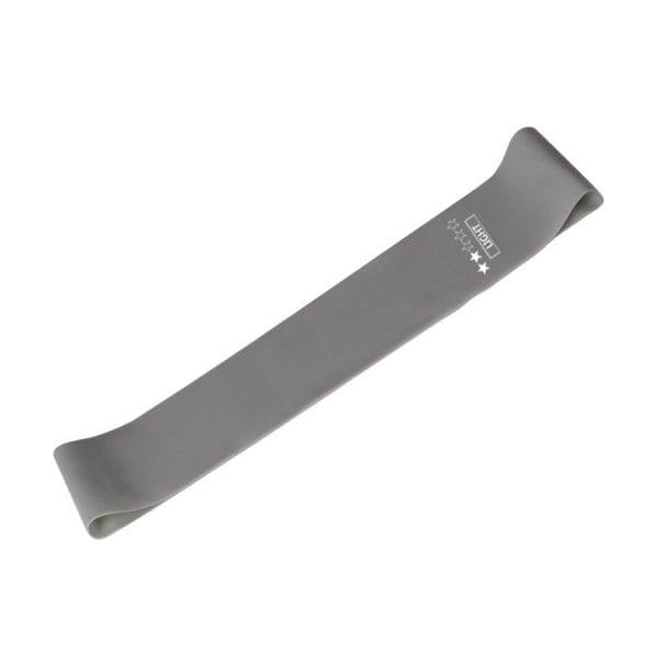 Elastická sportovní guma 4 - 6 kg šedá