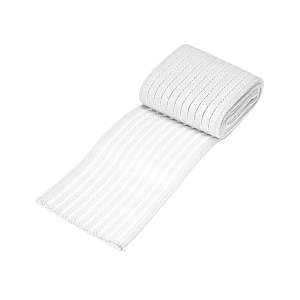 Elastische Kniebandage 120 x 7,8 cm weiß