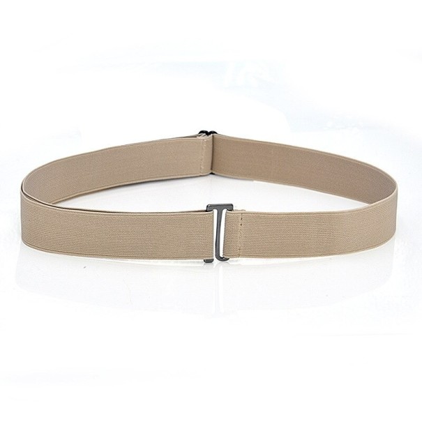 Elastische riem voor dames L74 beige