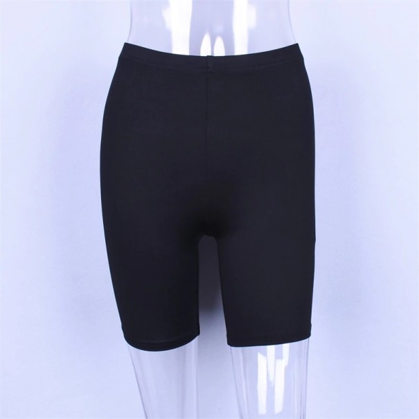 Elastische shorts voor dames Isabella zwart XS