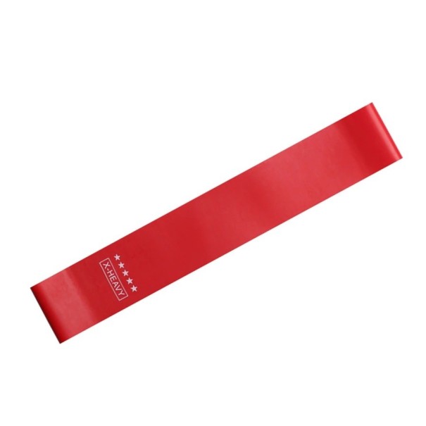 Elastische sportrubberband 13 - 15 kg rood