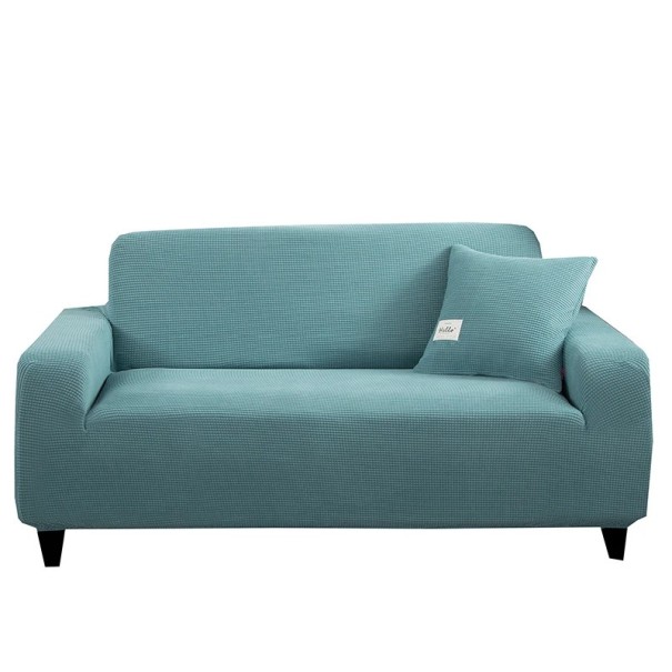 Elastischer Stretch-Bezug für 4-Sitzer-Sofa 215–300 cm Jacquard-Schutzbezug für Sofa Bunter elastischer Schonbezug für Wohnzimmer blau Elastischer Stretch-Bezug für 4-Sitzer-Sofa 215–300 cm Jacquard-Schutzbezug für Sofa Bunter elastischer Schonbezug für Wohnzimmer blau