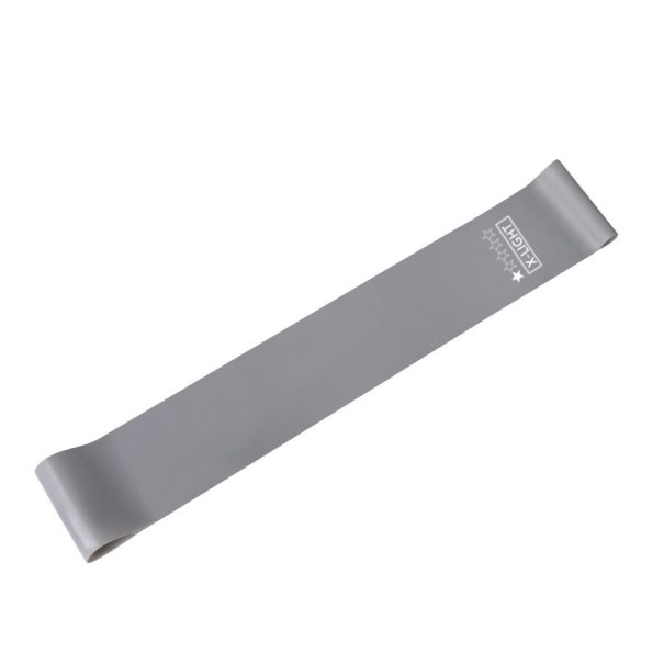 Elastisk sportsgummibånd 2-4 kg mørkegrå