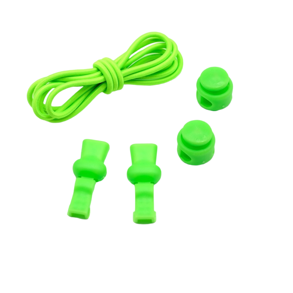 Elastiska sportskosnören T942 grön