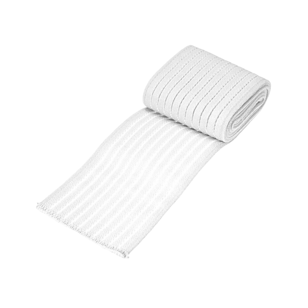 Elastiskt armbågsbandage 90 x 7,5 cm vit