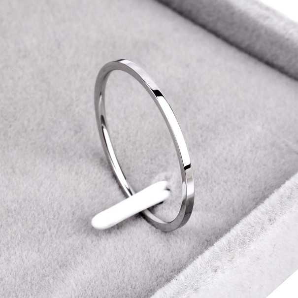 Elegancki pierścionek damski J1206 srebrny 5