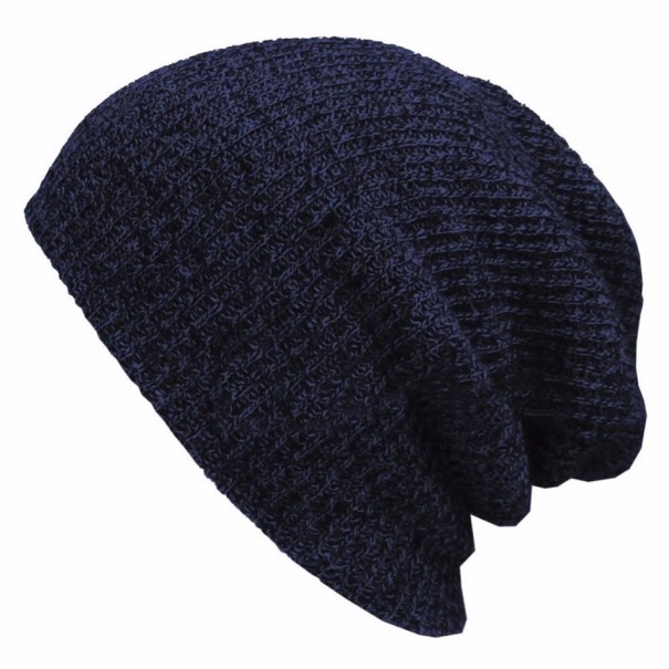 Elegáns férfi HIP HOP sapka J3058 sötétkék